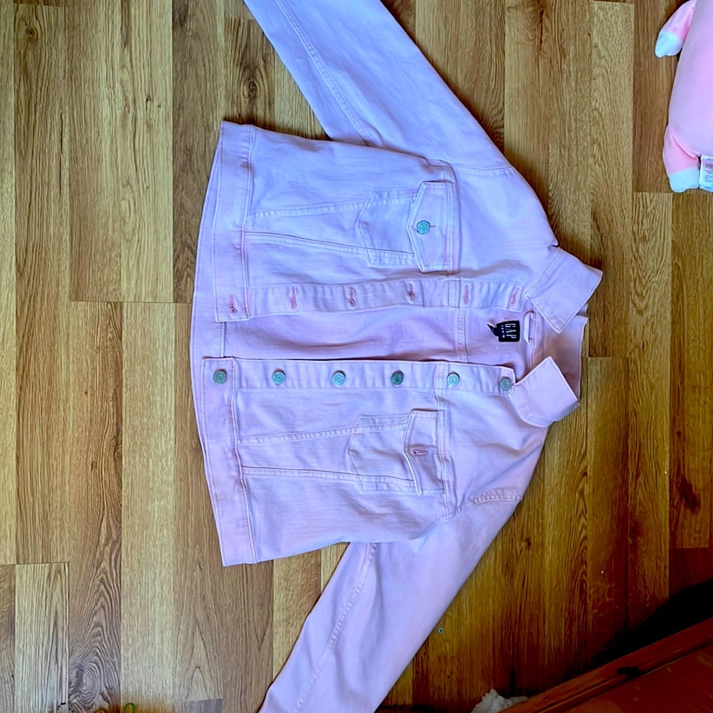 Girls Gap Pink denim jacket